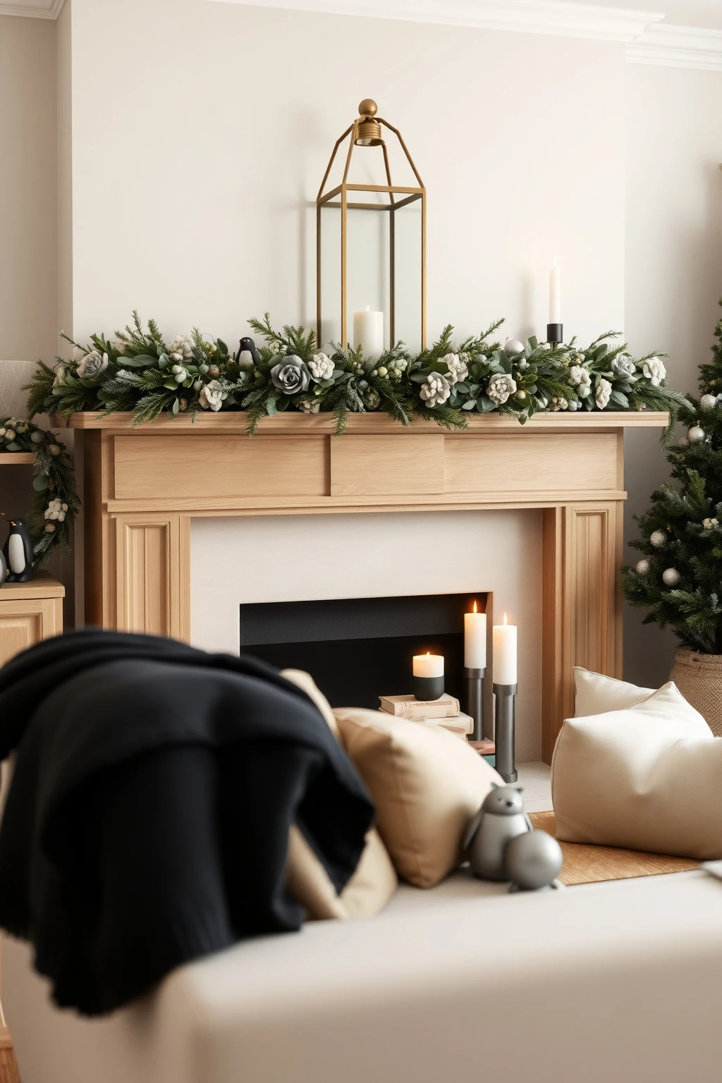 Style a Penguin Mantel Like a Gallery Shelf (Not a Toy Box)