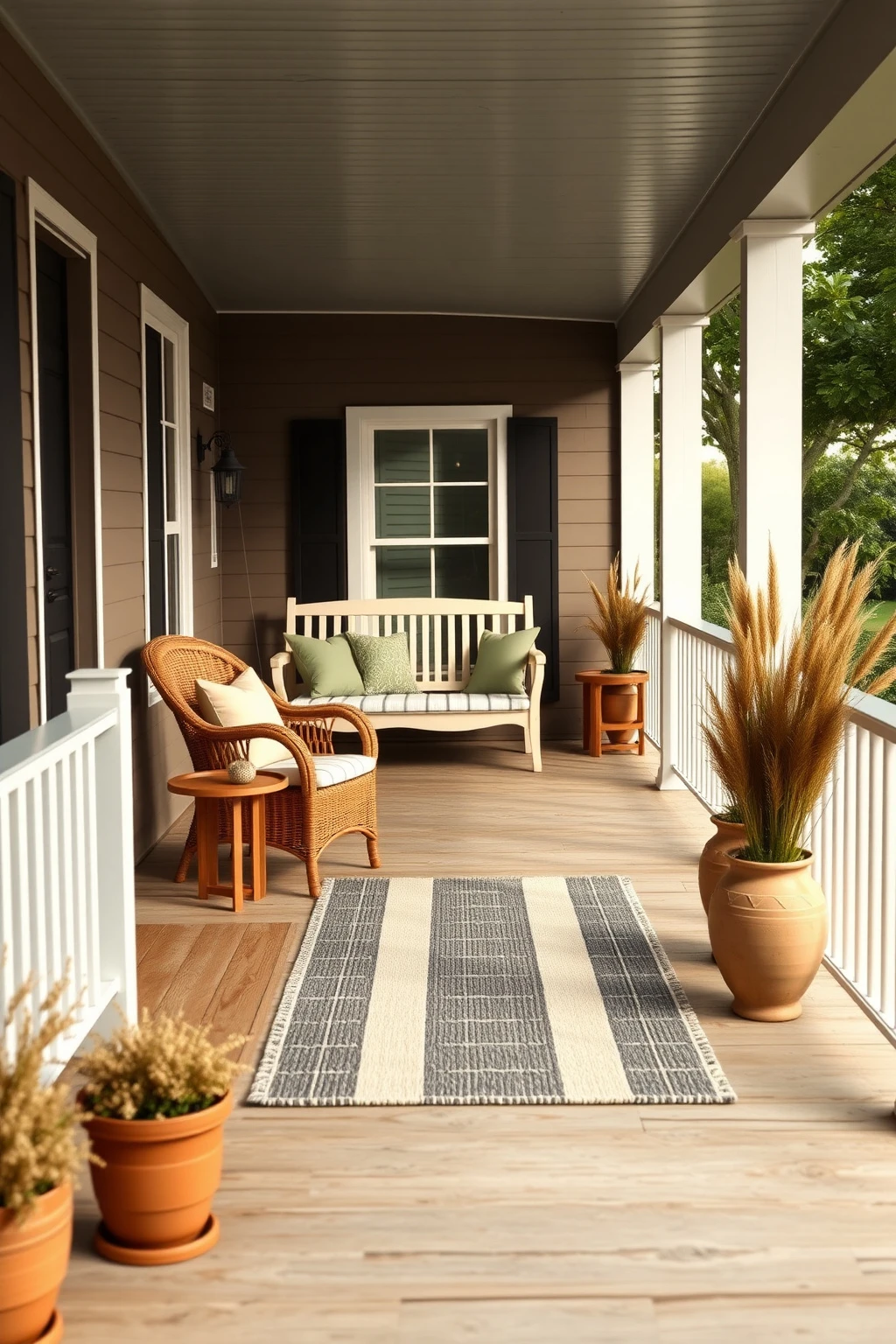 Start With an Outdoor Rug That Can Take Real Weather
