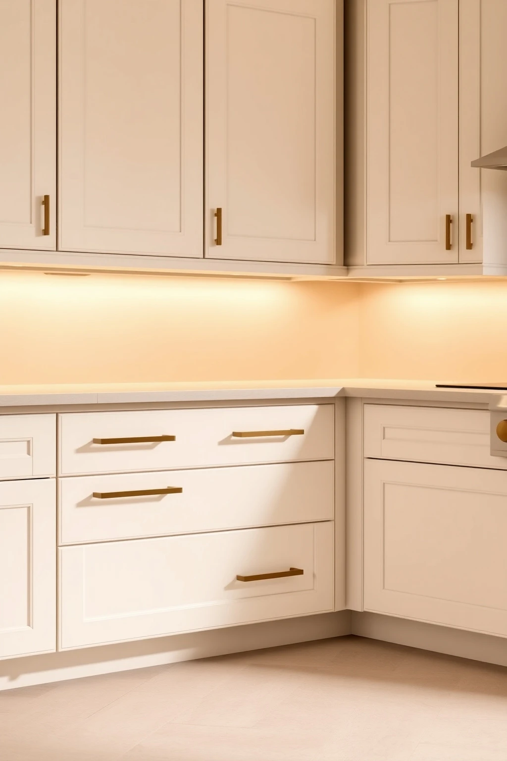 Choose hardware proportions that match your cabinet scale