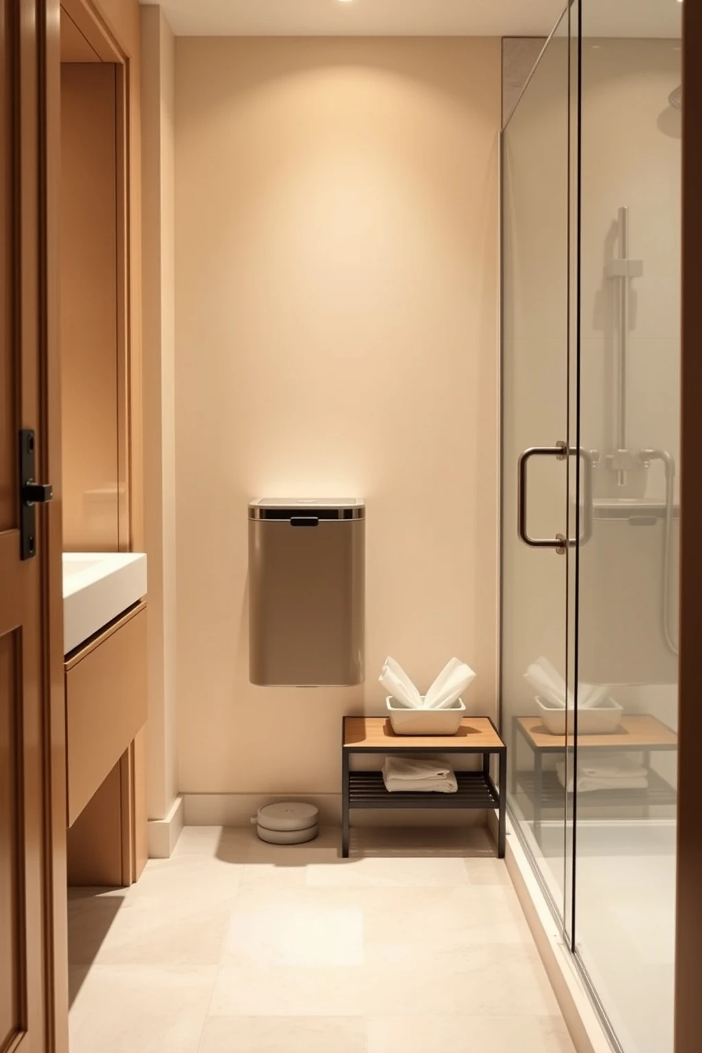 Keep the Floor Clear With a Wall-Mounted Trash Can