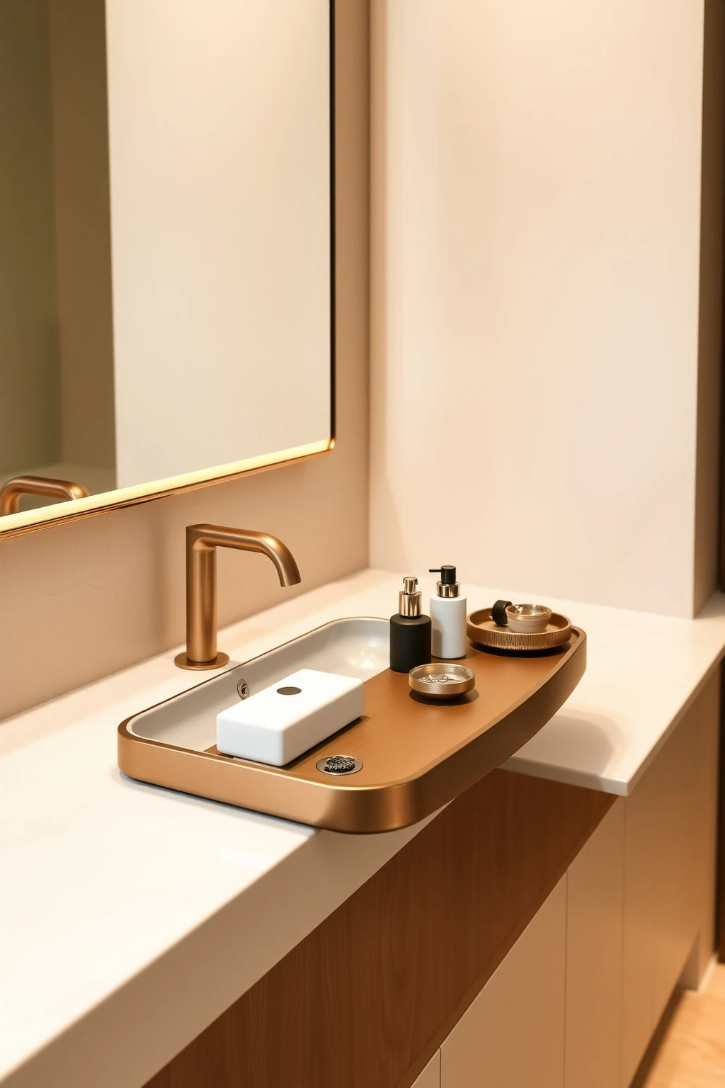 Upgrade Your Sink Area With a “Two-Layer Tray” Layout