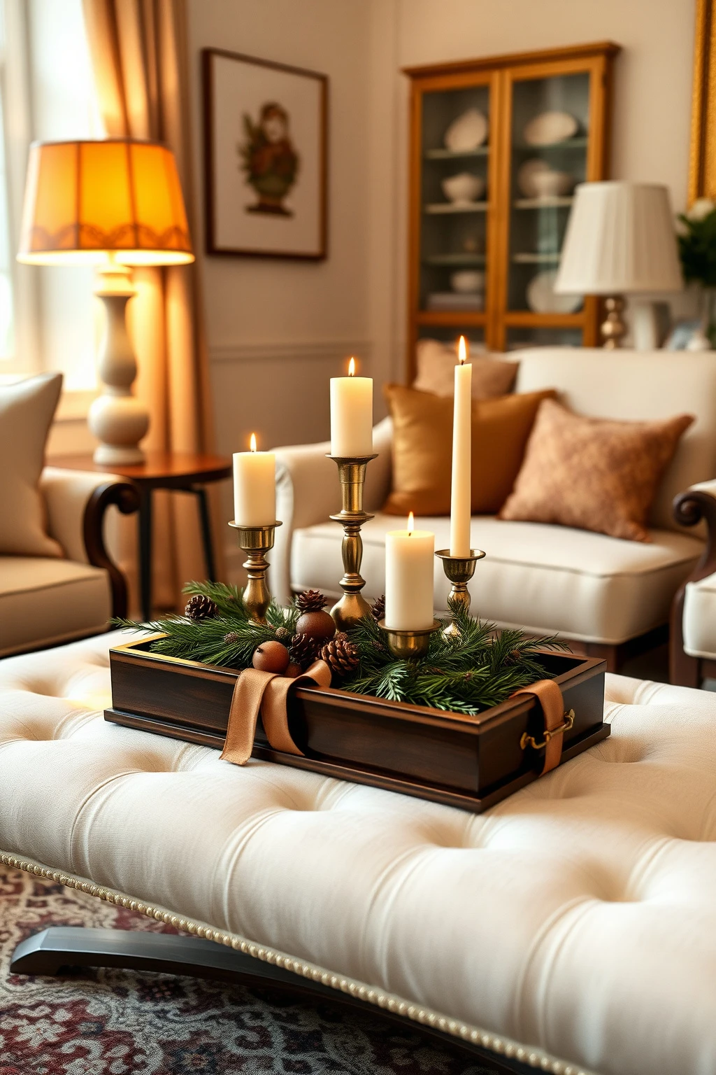 Coffee Table Styling for Small Living Rooms: One Tray, Three Heights
