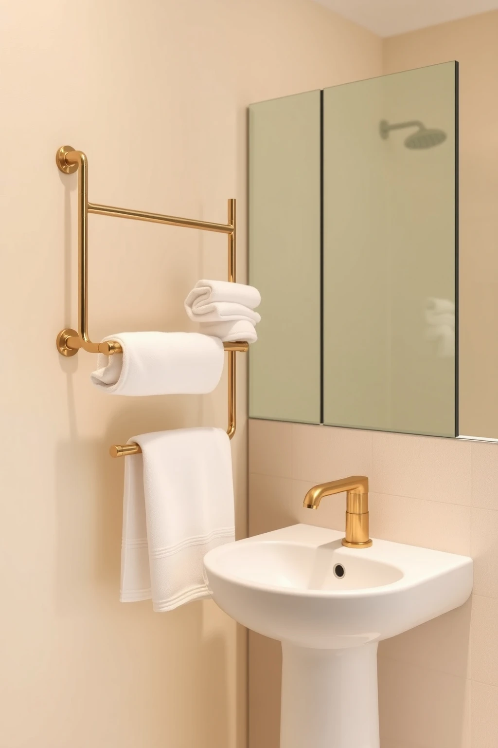 Hang the Towel Bar at the Height Guests Actually Need