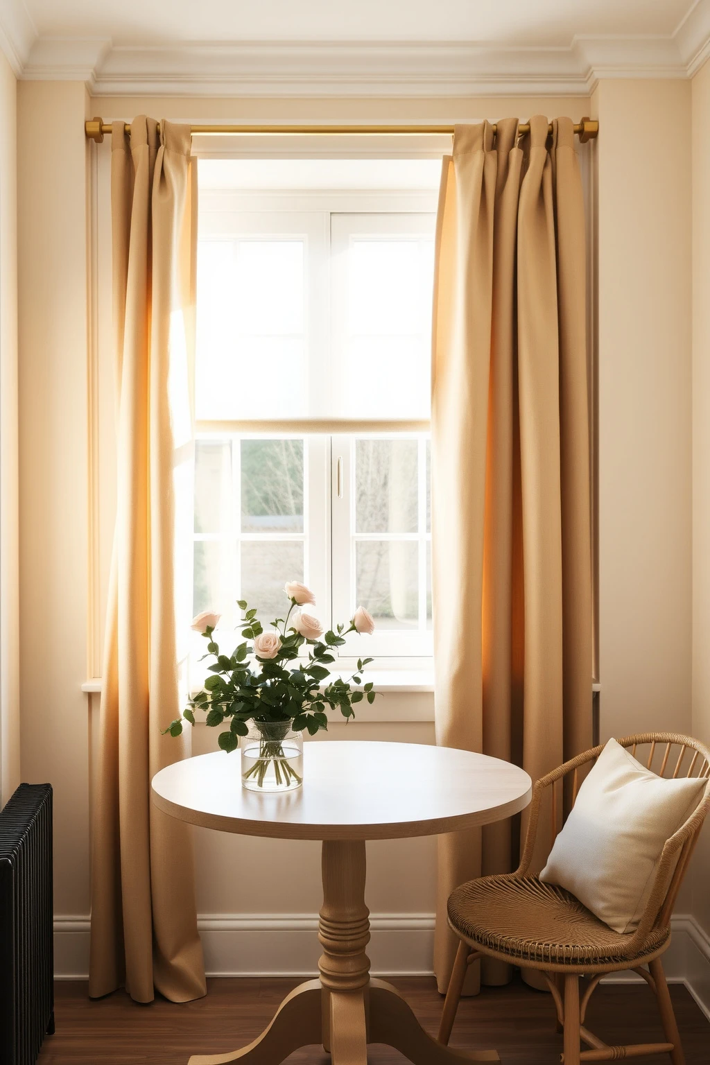Use three-layer window styling: sheer, drape, and hardware you actually love