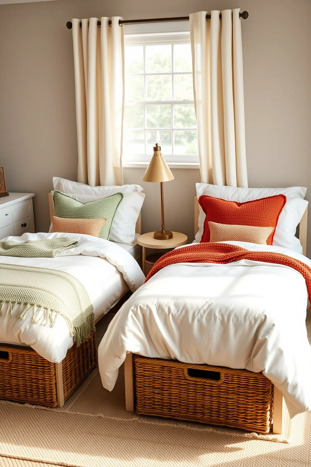 Use a day-to-night blanket strategy for less laundry stress