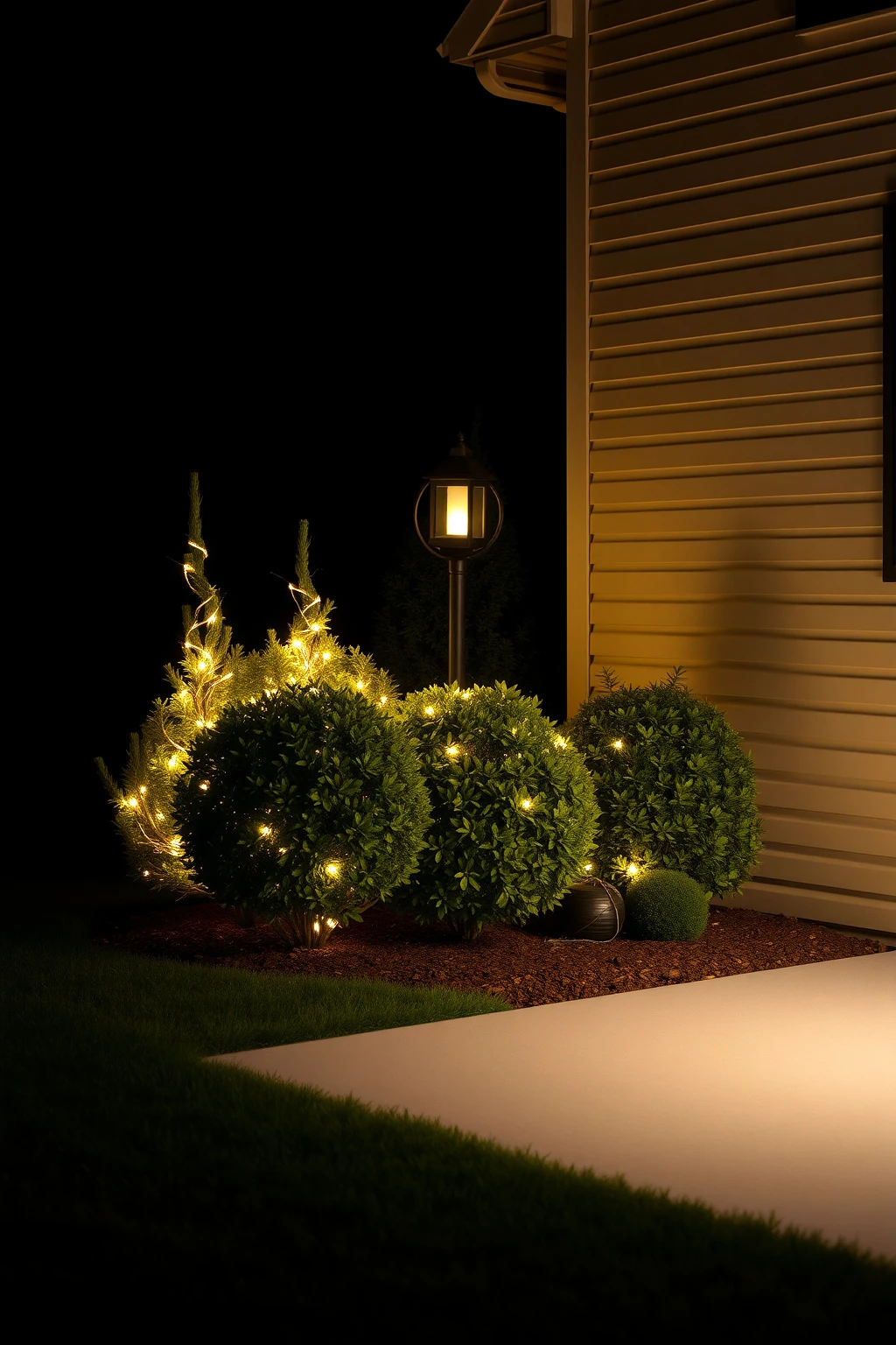 Shaded Corner Styling with “Cluster, Don’t Scatter” Lighting