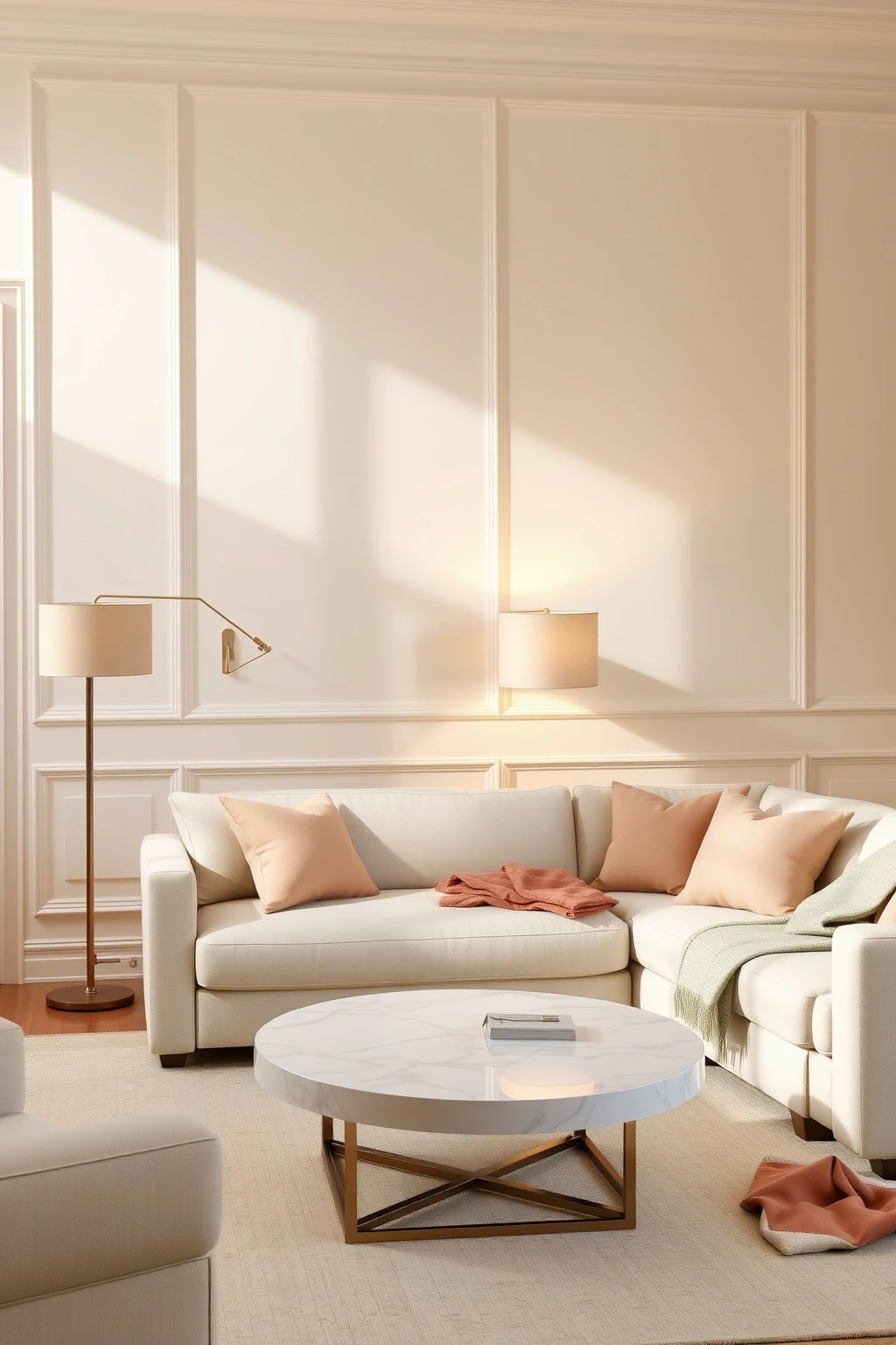 Quick refresh for renters: paneling-look wall molding without the commitment