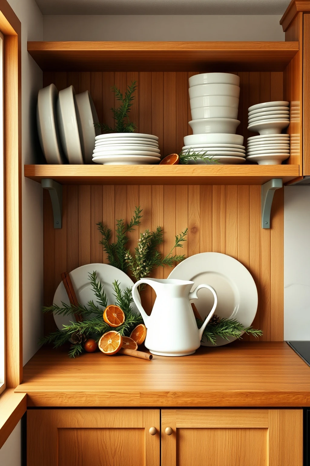 Swap One Shelf Display for a “Food-Friendly Garland”
