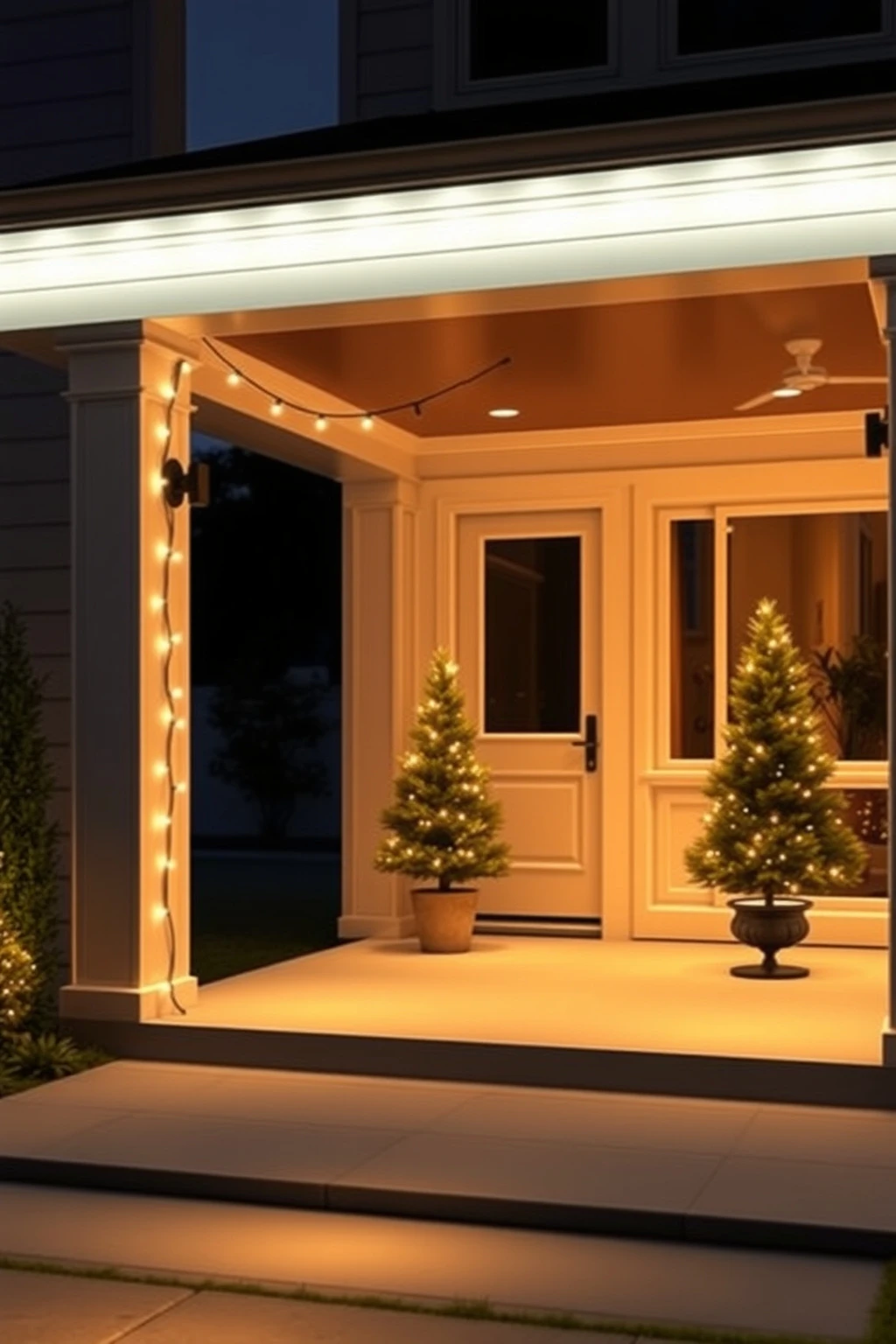 Use a single color temperature: warm-white only, or cool-white only