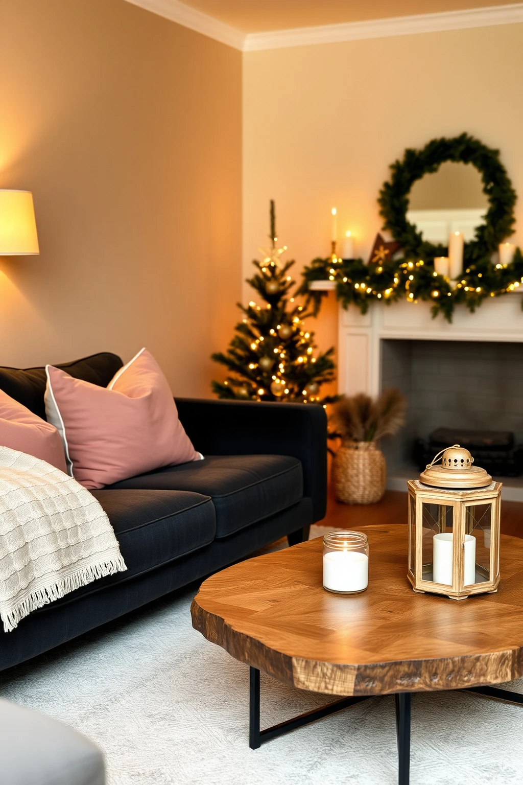 Use warm lighting layers: sconces, candles, and one “glow point”