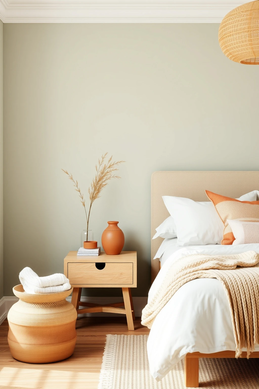 Terracotta and Sage: A Warm Coastal Palette