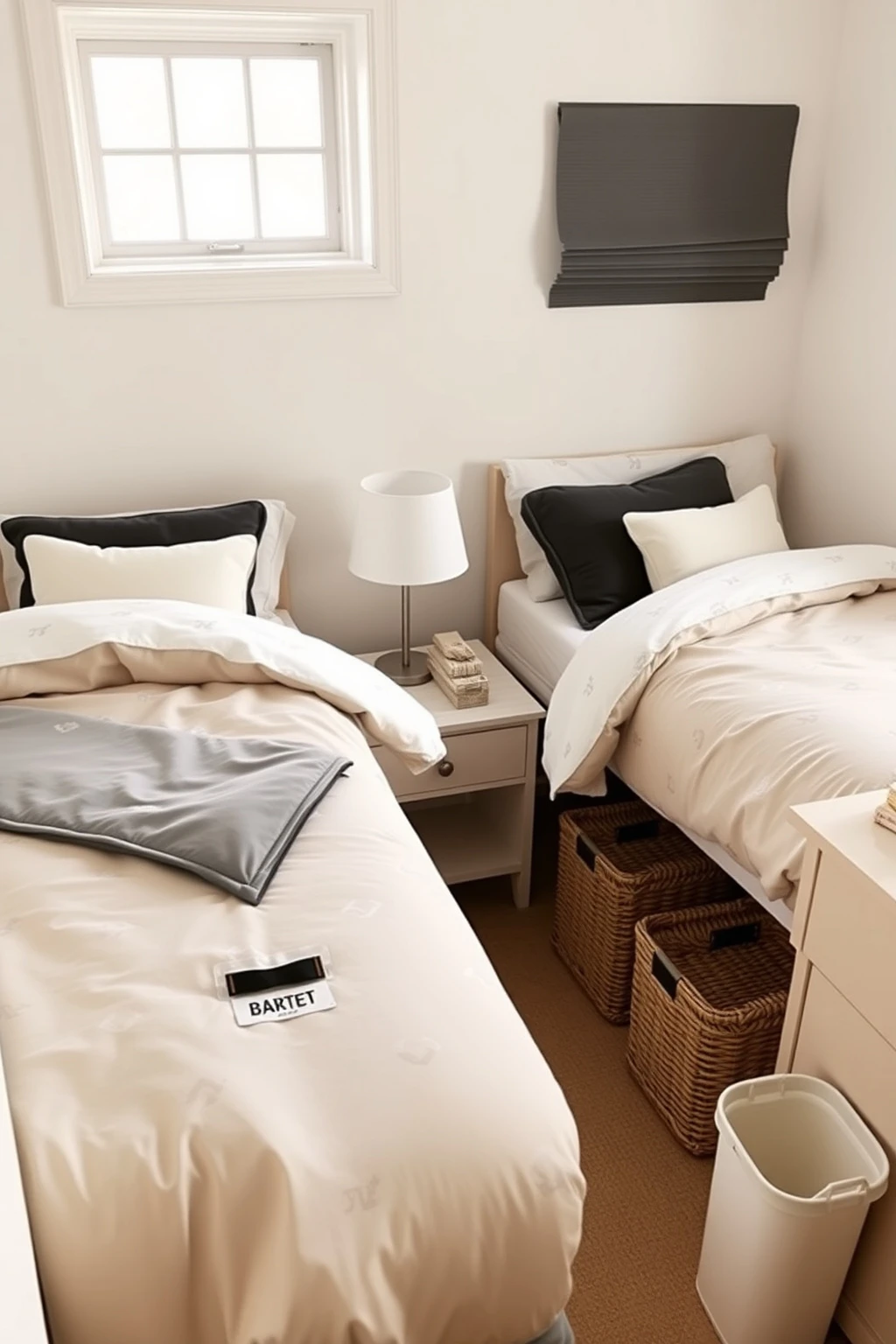 Choose washable bedding and design for “marker-proof” spots