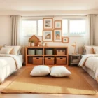 21 Cozy Shared Kids Bedroom Ideas thumbnail