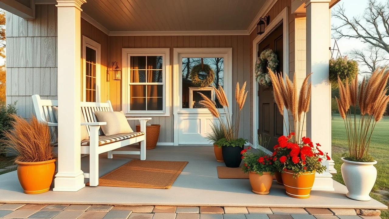 24 Farmhouse Porch Ideas for Warm Welcome inspiration photo